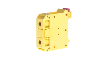 Zdjęcie produktu dla listwa zaciskowa 2-przewodowa 35mm2 żółta NOWOŚĆ ZSG1-35.0Nz 11721314