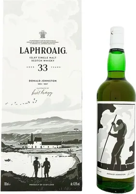 Produktbild von Laphroaig 33 Years Strong Caracters Chapter One + Box 700ml 43,8% Vol.