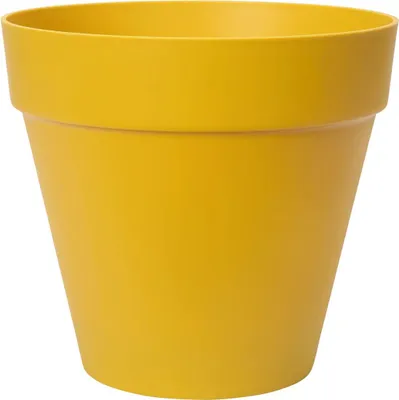 Produktbild von elho® Loft Pflanzkübel Urban 30 Ockergelb Ø 29 cm - Kunststoff