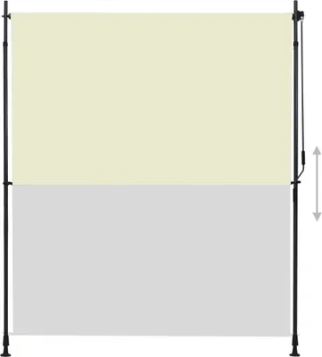 Produktbild von Langlebige Außenrollo 200 x 270cm Creme - Möbel489899 - Markisen