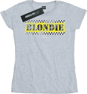 Produktbild von Blondie - "74" T-Shirt für Damen BI19643 (L) (Grau)
