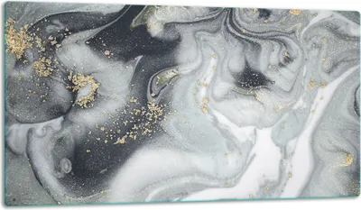 Produktbild von Glasschneidebrett Herdabdeckplatte Glaskeramikkochfeld Universal 52x30 cm Marmor