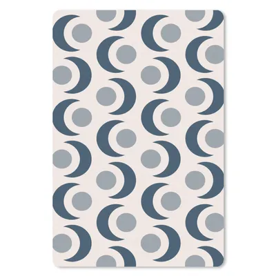 Produktbild von MuchoWow® Mauspad Mousepad Mond - Design - Kreis 18x27 cm - Mousepads - Maus Mat - Pad - Mausunterlage