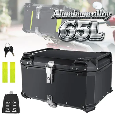 Produktbild von Wasserdichter Motorrad Topcase 65L mit Schloss