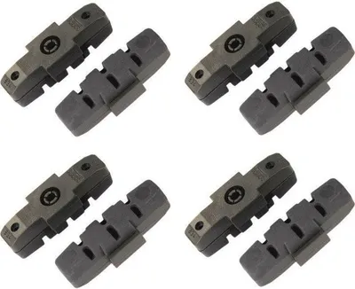 Produktbild von 8 Stück original MAGURA Bremsbeläge Bremsgummi Bremsklötze schwarz HS11 HS33 Brake Pads