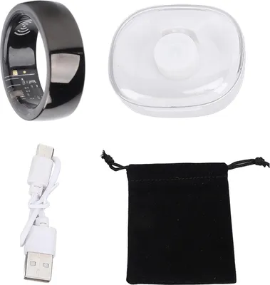 Obrázok produktu pre Smart Ring Fitness Tracker Monitorovanie spánku IP67 Watersistant Multifunkčné pre ovládanie gestami Fotografia 10 Veľkosť