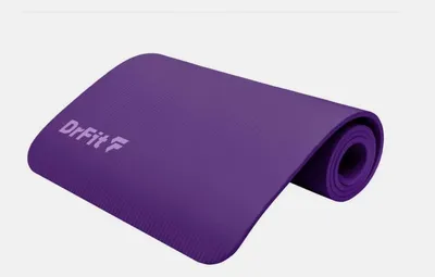 Zdjęcie produktu dla DrFit NBR mata do fizjoterapii 183x60x1 cm fioletowa
