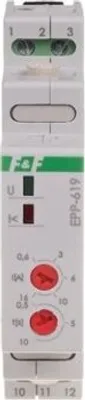 Produktbild von F&F | Stromrelais EPP-619 - 1 Modul - 230V - Überstromschutz mit LED-Anzeige - einstellbar