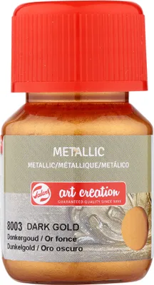 Productafbeelding van Royal Talens TAC Metallic Verf, 30 ml, Donkergoud