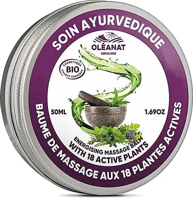 Produktbild von Ayurvenat Massagebalsam 18 ayurvedische Kräuter Bio - 50 ml