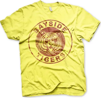Produktbild von Bayside Tigers Washed Logo T-Shirt - Small - Yellow