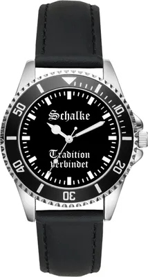 Produktbild von KIESENBERG Herrenuhr Armbanduhr Schalke Geschenk Fan Artikel Zubehör Fanartikel Analog Quartz Uhr L-1980