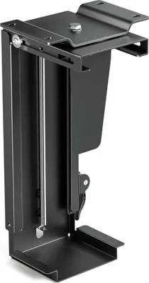 Immagine prodotto di Supporto per PC sotto la scrivania Wiltec Regolabile in continuo a 360° e girevole per case di computer fino a 10 kg