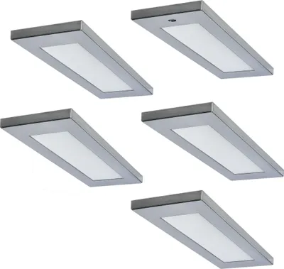 Produktbild von LED Unterbauleuchte Mona 5x4 W, Küchenleuchte mit Sensorschalter
