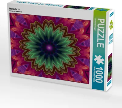 Produktbild von Calvendo Mandala 10 1000 Teile Puzzle quer 640x480mm, Burlager Claudia; 7270261