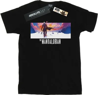Produktbild von Star Wars - "The Mandalorian" T-Shirt für Herren BI47084 (M) (Schwarz)