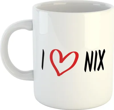 Produktbild von Huuraa Kaffeetasse I "Herz" NIX! Geschenk Tasse Weiß 330ml I "Herz" NIX! Präsent