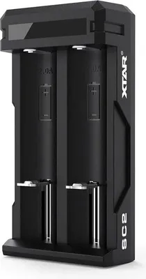 Immagine prodotto di Battery charger Li-ion 18650 USB-C - 2 slots