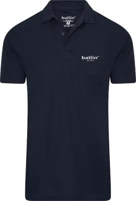 Image de Ballin Est. 2013 Basic Polo Bleu - Grand S