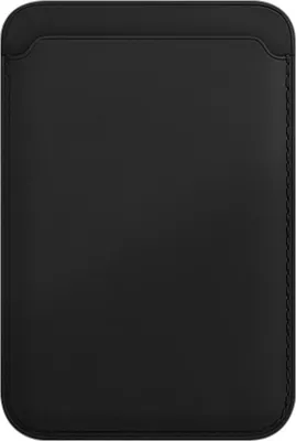 Image de AlzaGuard Portefeuille en cuir véritable Compatible avec Magsafe černá