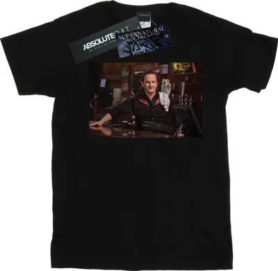 Produktbild von Supernatural - "Gabriel's Bar" T-Shirt für Herren BI45932 (S) (Schwarz)