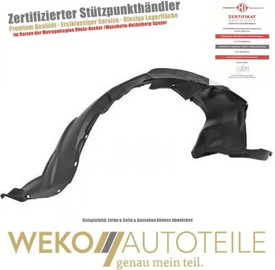 Produktbild von Verkleidung Radhaus rechts DIEDERICHS 6619408 für TOYOTA