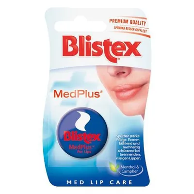 Obrázek produktu pro Blistex Med Plus Péče o rty pro pálení popraskaných rtů 7ml balení po 2 ks