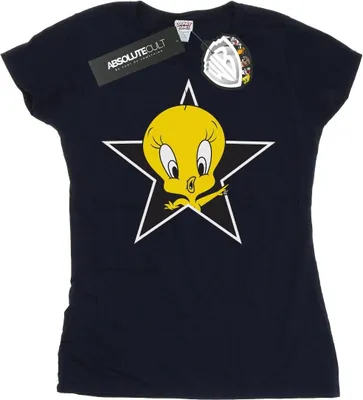 Obrázek produktu pro Looney Tunes - Dámské tričko "Tweety Pie Star" BI26818 (XL) (Marineblau)