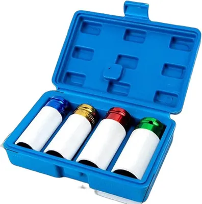 Produktbild von Radnuss-Set 1/2" – Schlagschrauber-Krachtdoppelsatz 17/19/21/22 mm, 4-tlg