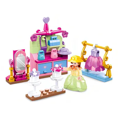 Produktbild von Sluban Village Bekleidungsgeschäft 103 Stücke Konstruktion Spiel Rosa Rosa One Size