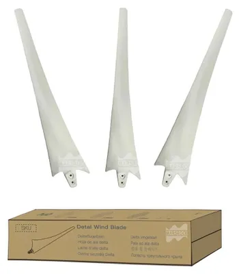 Obrázok produktu pre Lopatky veterných turbín, aerodynamický dizajn, odolné materiály, 3 biele