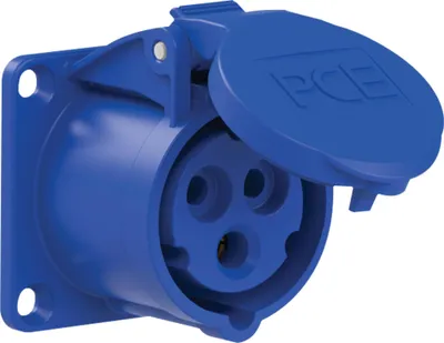 Produktbild von PCE CEE 16 A/240 V - 3P Socket female Blau