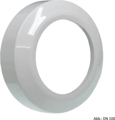 Produktbild von Uni-WC-Rosette weiss, DN 100