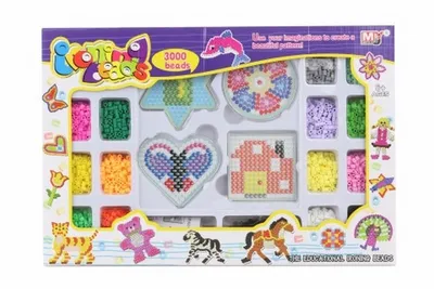 Produktbild von Set mit 3000 Bügelperlen