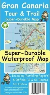 Imagen del producto de Mapa turístico y de rutas de Gran Canaria
