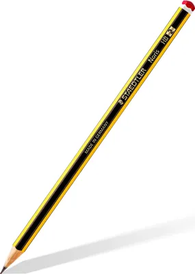 A single pencil is shown against a white background.