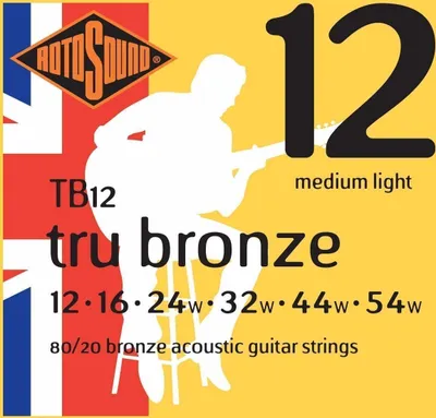 Image de Rotosound TB12 Cordes pour guitare acoustique