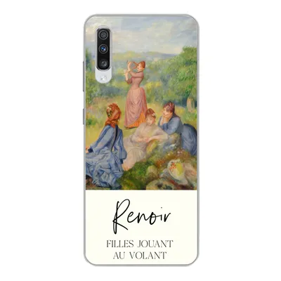 Produktbild von MuchoWow® Handyhülle Schutzhülle Hülle für Samsung Galaxy A70 Malerei - Renoir - Impressionismus Silikon Softcase Handy Hülle - Schutzhaube