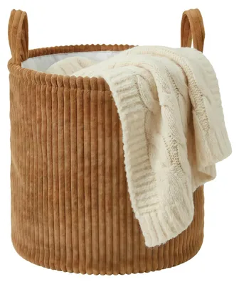 Image de Panier à linge rond pour vêtements, 45 litres, 38 x 40 cm
