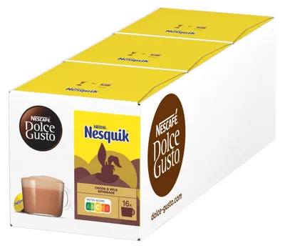 Immagine prodotto di Nescafé - Capsule di caffè Nescafé, Nesquik, confezione da 16 pezzi