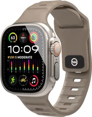 Zdjęcie produktu dla Pasek Mobile Origin Brzowy Apple Watch 49mm/46mm/45mm/44mm/42mm