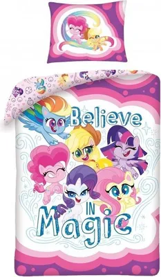 Image de HALANTEX My Little Pony Believe Coton, 140/200, 70/90 cm