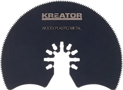 Produktbild von Kreator Hss 87 Mm Segmentsägeblatt Schwarz  Schwarz One Size