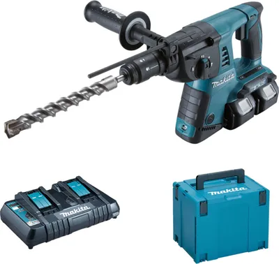 Produktbild von Makita DHR264PT2J Akku Bohrhammer Solo 2x18V Li-Ion
