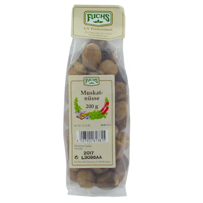 Obrázok produktu pre Fuchs Professional muškátový oriešok veľmi silný ohnivo sladká pikantnosť 200g