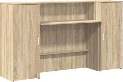 Obrázok produktu pre vidaXL Recepčný pult Sonoma dub 180x50x103,5 cm materiál na báze dreva