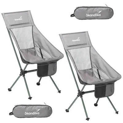 Produktbild von Skandika Campingstuhl Compact, 2er-Set