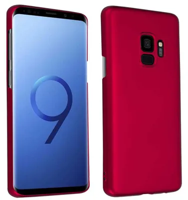 Zdjęcie produktu dla Cadorabo DE-117936, Samsung, Samsung Galaxy S9, Czerwony