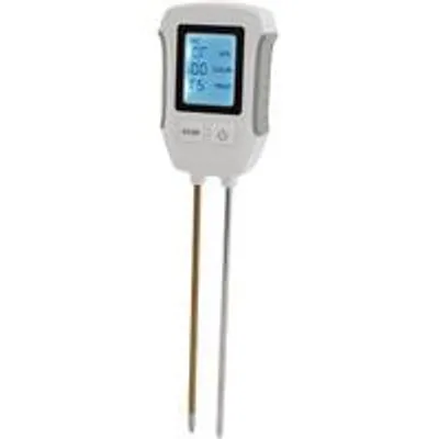 Productafbeelding van Famanu bodemvochtsensor met digitaal display - Dubbele sensor - Bodem-pH-meter