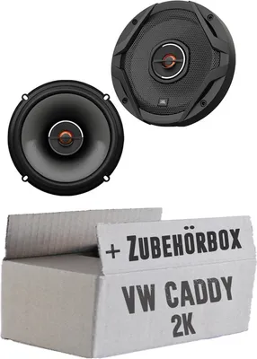 Produktbild von VW Caddy 2K Life Front - JBL GX602 | 2-Wege | 16,5cm Koax Lautsprecher - Einbauset